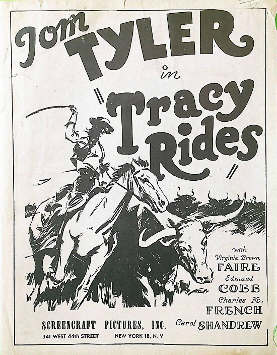 TRACY RIDES